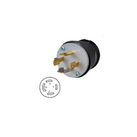 Buy HUBBELL HBL2751 AC Plug NEMA L18-30 Male